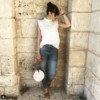 Sac rond Bali GAYATRI blanc – Image 8