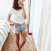 T-SHIRT BRODÉ JOLI CŒUR ❤ – Image 3