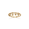 BAGUE PLAQUÉ OR CAMILLE