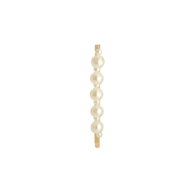 barrette perles brodées tendance accessoire cheveux