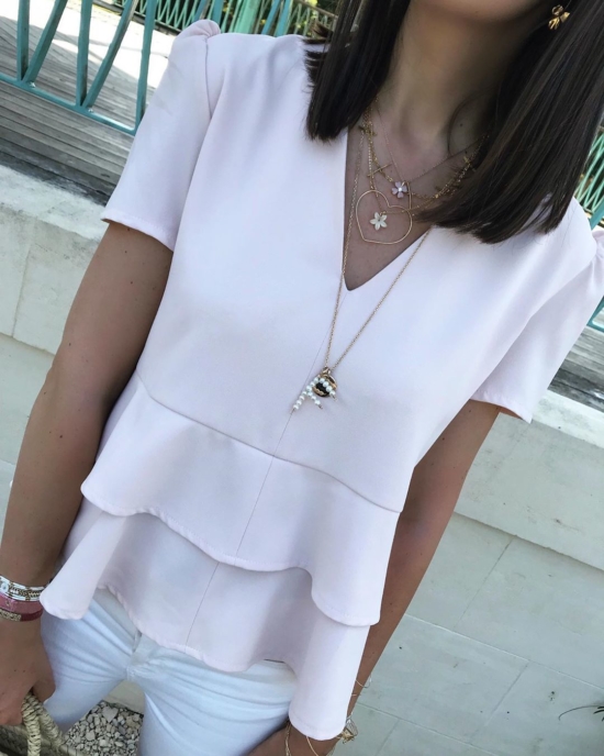 bijoux créateur fait main collier pendentif lettre initiale en perles sautoir look instagram flavie look