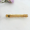 barrette perles eau douce tendance accessoire cheveux fait main en france dos