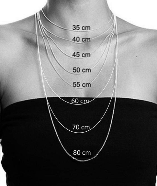 longueur collier chaîne
