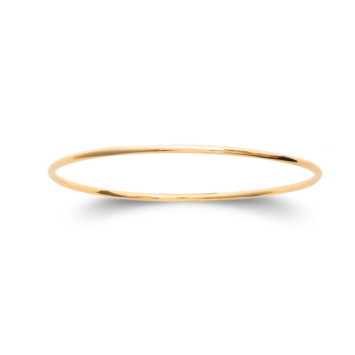 bijoux bracelet jonc simple minimaliste intemporel plaqué or