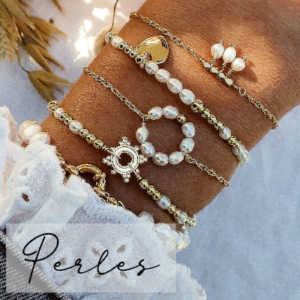 bracelets tendance fait main bracelet bohème bracelet perles eau douce blanches bijoux créateur