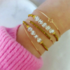 bracelet mot à personnaliser tendance fait main bracelet heishi surfer bohème bijoux créateur