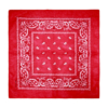 foulard bandana femme noir rouge blanc mode tendance