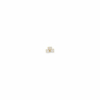 bijoux petites boucles d'oreilles puce fleur brillante zircon or