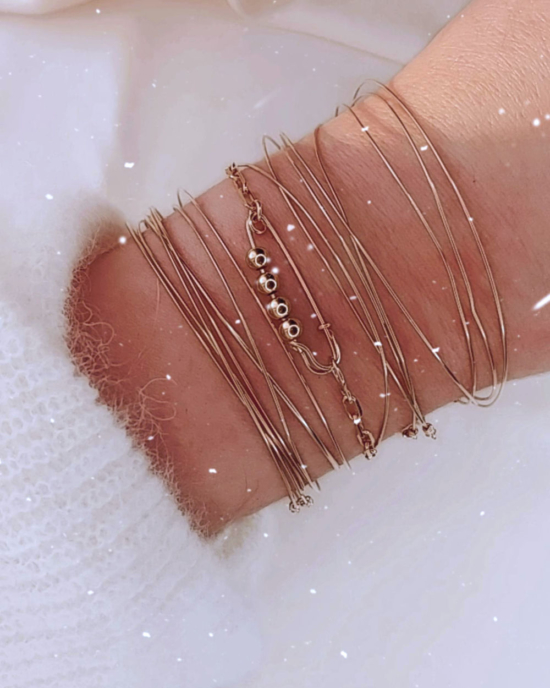 bracelets joncs semainier destroy bracelet épingle à nourrice punk chic or gold filled bijoux tendance fait main france créateur