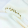 bracelets joncs tissage perles blanches or fait main en france bijoux créateur tendance