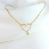 collier coeur or gold filled bijoux tendance fait main france créateur