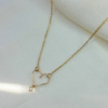 collier coeur or gold filled bijoux tendance fait main france créateur