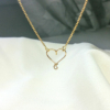 collier coeur or gold filled bijoux tendance fait main france créateur