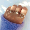 bague anneau coeur perle bijoux createur fait main france