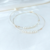 7 bracelets joncs semainier perles destroy argent 925 ou or fait main bijoux créateur tendance