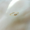 bagues anneaux fins et simples à superposer bijoux tendance de créateur fait main plaqué or