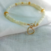 bracelet heishi nacre jonc bijoux or fait main bijoux créateur