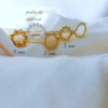 bracelets joncs semainier fin or pBracelet jonc boucle perles de culture or fait main bijoux créateur tendance