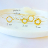 bracelets joncs semainier fin or pBracelet jonc boucle perles de culture or fait main bijoux créateur tendance