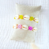 bracelet coquillage cauri smiley fait main créatrice instagram france bijoux été