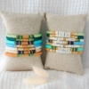 bracelets heishi mot à personnaliser tendance fait main bracelet heishi surfer bohème bijoux créateur