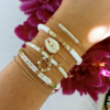 bracelets heishi mot à personnaliser tendance fait main bracelet heishi surfer bohème coquillage cauri été summer bijoux créateur france créatrice instagram
