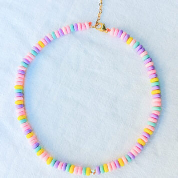 collier heishi surfer bohème coquillage été summer