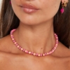 collier heishi surfer bohème coquillage été summer