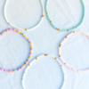 collier heishi surfer bohème coquillage été summer