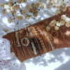 accumulation bracelets joncs semainier fin coeur pierres précieuses à personnaliser argent 925 ou or gold filled perles de culture fait main en france bijoux tendance créatrice instagram bijoux mariage mariée cérémonie idée cadeau personnalisé