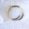 bracelets joncs semainier fin or pierre précieuse bleu saphir destroy argent 925 ou or gold filled fait main en france bijoux tendance créatrice instagram