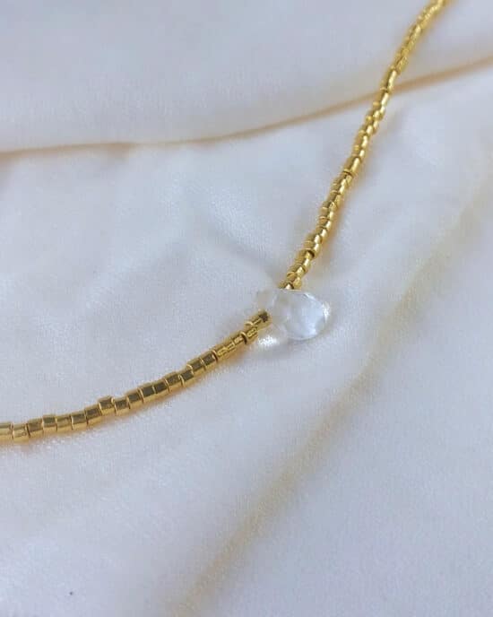 Collier À Chaînes Superposées Dorées. | FR