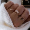 bague pierre diamant noir quartz herkimer fait main en france créatrice bijoux gold filled et argent 925 instagram