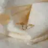 bague pierre diamant herkimer quartz herkimer fait main en france créatrice bijoux gold filled et argent 925 instagram