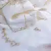 collier or mot amour et coeur fait main en france bijoux créateur tendance gold filled or laminé Créatrice instagram