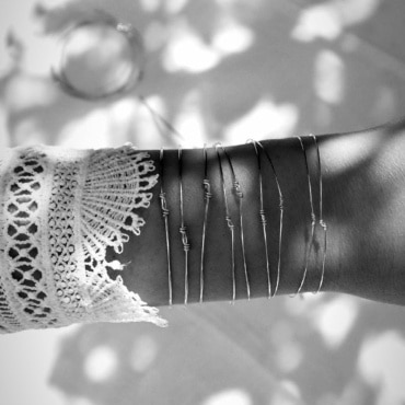 bracelets joncs semainier fin or ou argent simple destroy or multi joncs fait main en france bijoux créateur tendance gold filled or laminé Créatrice instagram accumulation de joncs